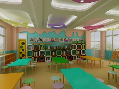 永昌小學(xué)特色功能室 圍棋室、閱覽室、美術(shù)室、音樂室與多媒體室的設(shè)計與整合