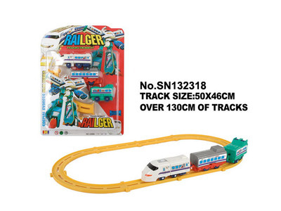 高速變形電動軌道火車 祖恩玩具的創(chuàng)意新作