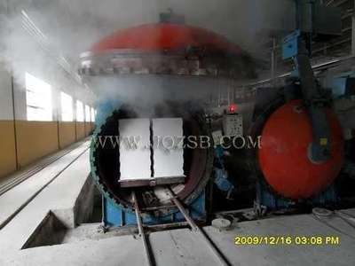 加氣混凝土砌塊成品出釜 物流裝備與建筑砌塊質量保障的關鍵環節